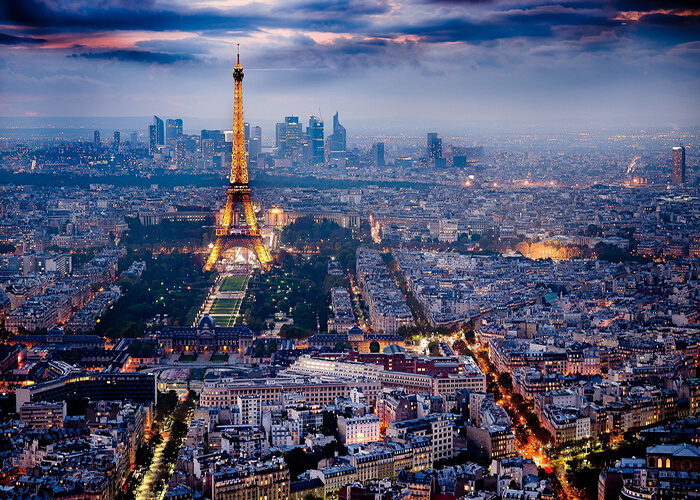 موقعیت و جمعیت شهر پاریس